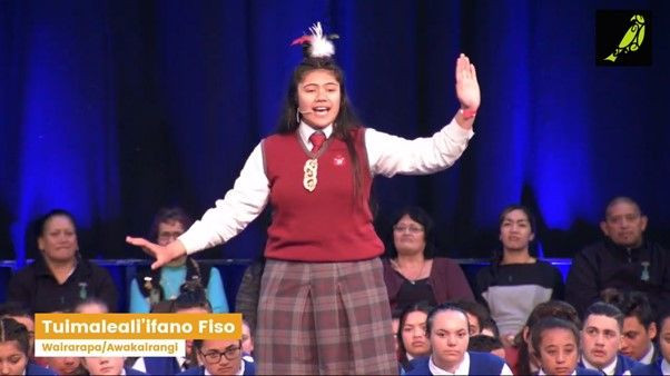 Sacred Heart student takes top honours at national speech competition