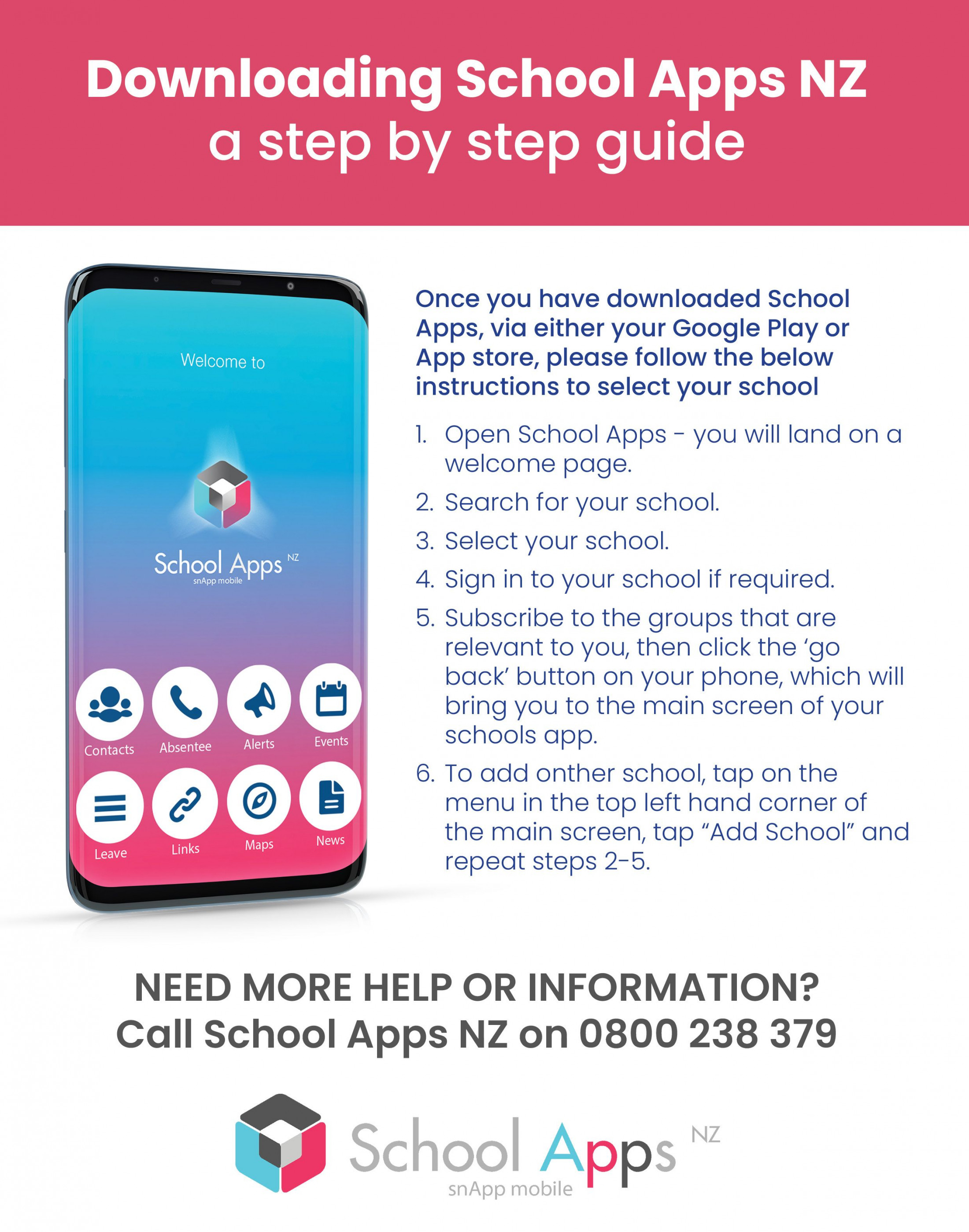 School Apps Download Instructions